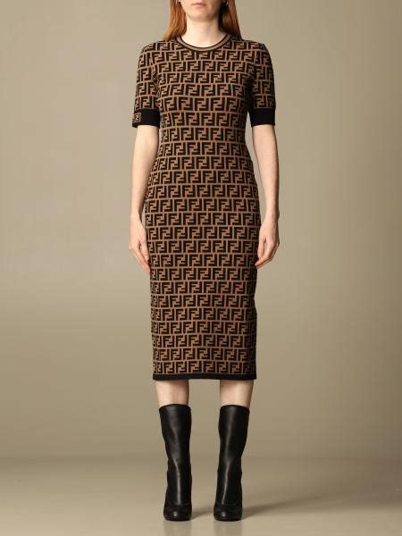 fendi dress one shoulder|fendi clothing for women.